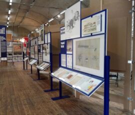 Mostra "Cold war and architecture" all'Architekturzentrum (© Flavia Foradini)