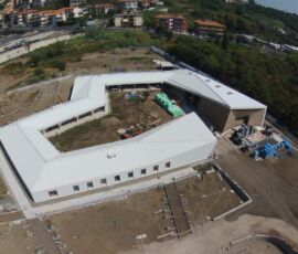 vista complessiva di cantiere
