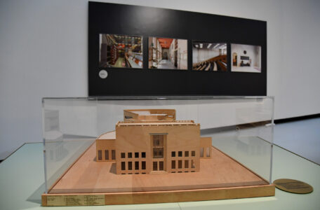 Mostra ''Gio Ponti. Amare l'architettura'' al Maxxi di Roma (foto di Ettore Ferrari - Courtesy ANSA)