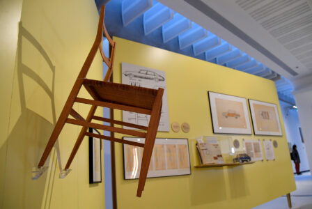 Mostra ''Gio Ponti. Amare l'architettura'' al Maxxi di Roma (foto di Ettore Ferrari - Courtesy ANSA)