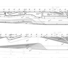 Progetto, Pianta due livelli (©ZahaHadidArchitects)
