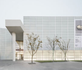 L'aspetto del West Bund Museum, progettato da David Chipperfield, Shanghai (© Simon Menges)