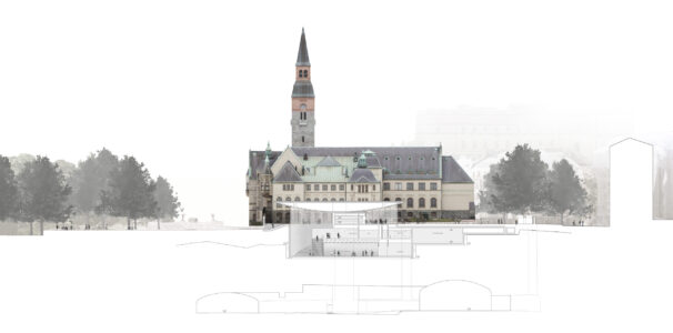 "Atlas", sezione (© JKMM Architects)