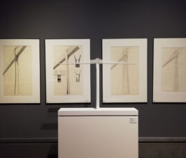 Disegni e modellini della mostra "Santiago Calatrava. Nella luce di Napoli" (© Davide Vargas)