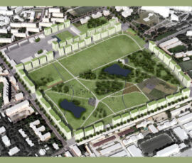 Studio Freyrie e Flores, masterplan per l’area di Piazza d’armi a Milano