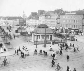 Nørreport Station, Copenaghen, 1918
