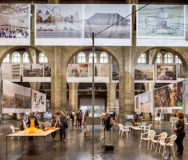 La mostra Constellation.s al centro di architettura Arc en rêve nel 2016 (© Rodolphe Escher)