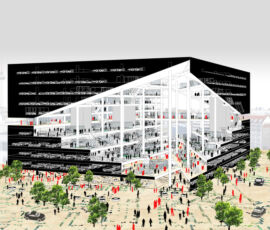 Axel Springer Campus è uno dei progetti in fase di ultimazione di Koolhaas e OMA, Berlino