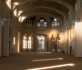 Lluís Domènech i Montaner, Ospedale de la Santa Creu i Sant Pau a Barcellona, 1902-1930, in funzione fino al 2009 e poi sito Patrimonio Unesco (foto Gilberto Richiero)