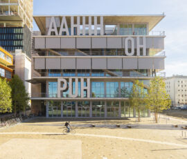 Il centro polifunzionale ospitato dal Werk 12 progettato dallo studio MVRDV (© Werksviertel-Mitte 2020)