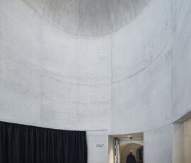 L'interno del Kunsthalle di Wiener Neustadt (foto di David Schreyer)