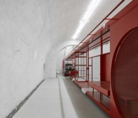 Le gallerie recuperate e gli spazi di nuova progettazione del Kunsthalle di Wiener Neustadt (foto di David Schreyer)