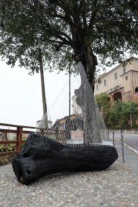 Johannes Pfeiffer, "Terra bosco", Pocapaglia, edizione 2019 (foto Mattia Gaido)