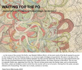 Manifesto dell'Atelier 1: “Waiting for the Po”