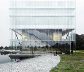 Il progetto del Wadden Sea World Heritage Centre, Wilhelmshaven, Germania, 2021 (©Dorte Mandrup A/S)