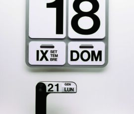 Formosa e Timor: calendario perpetuo da parete e da tavolo, Danese Milano, 1963-1966
