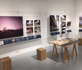 Un allestimento della mostra "Quite Japanese - yet so Finnish: Kaija + Heikki Siren" (foto: Frans Autio / Museum of Finnish Architecture)