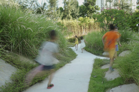 Zhongkang Road Art Container: progetto dello spazio verde di Zizu Studio (©Shenzhen Center for Design)