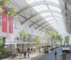 Interni della "cattedrale" secondo il progetto Porta del Ticino-Urban Living Lab (© sa_partners, Tamassociati e Franco Giorgetta)