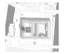 Planimetria (© SHF, Architect: Franco Stella)