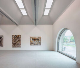 L'interno del museo De Lakenhal, progetto di Happel Cornelisse Verhoeven e Julian Harrap Architects, Leida, 2020 (foto di Karen Borghouts)