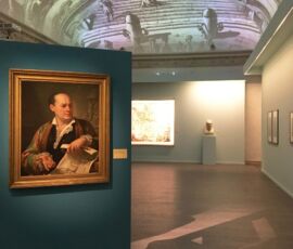 L'allestimento delle mostre sul lavoro di Piranesi all'Istituto centrale per la grafica, Roma (©Diana Carta)