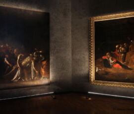 La Sala Caravaggio del MuMe di Messina (foto Parrinello)
