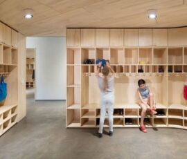 © Gregor Schmidt, Padiglione per il doposcuola, Berlino, Mono Architekten, 2019