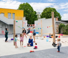 Asilo Kiku Kinderland, Berlino, 2019 ©Baukind