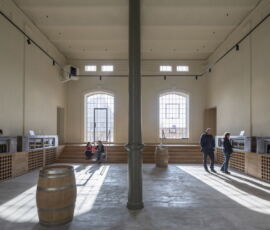 La Lahofer winery a Dobšice (Repubblica Ceca)