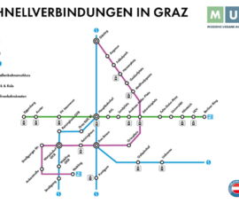 Il tracciato di progetto della metropolitana