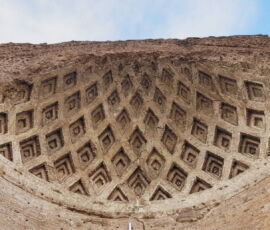 Dettaglio del catino absidale est a intervento concluso (© A61S - Acaia 61 Studio Architecture)