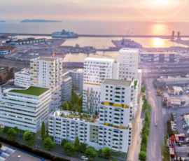 Smartseille, il nuovo eco-quartiere che sta sorgendo nella zona del porto turistico. Il complesso porta la firma di diversi progettisti: Eduardo Souto de Moura, Jacques Sbriglio, Jean-Michel Battesti, L’Atelier82, Corinne Vezzoni, Mathoulin-Jardin Architectes associés