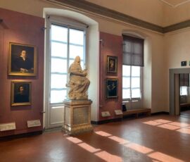 La sala temporanea degli autoritratti