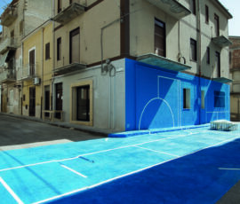 La riqualificazione di un immobile a Riesi; progetto Civico Civico di studio Orizzontale (© Emanuele Piccardo)