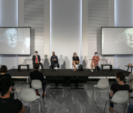 La cerimonia di premiazione di Maria Giuseppina Grasso Cannizzo (© Gianluca Di Ioia)