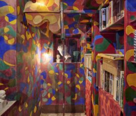 Studiolo rosso dettaglio Foto M3Studio Courtesy Fondazione MAXXI © GIACOMO BALLA, by SIAE 2021