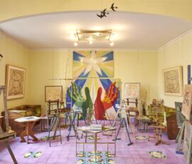 Soggiorno (Foto M3Studio Courtesy Fondazione MAXXI © GIACOMO BALLA, by SIAE 2021)