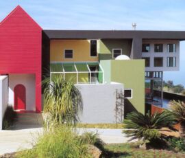 Ettore Sottsass jr., Casa Olabuenaga, Maui, Hawaii, USA, 1989