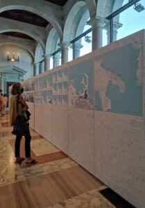 Inaugurazione della mostra Margini - Sala del Colonnato del Palazzo della Provincia di Bari (curatori Carlo Moccia e Francesco Defilippis)
