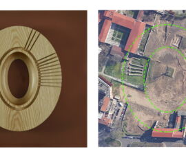 Anfiteatro di Milano “Mediolanum” (foto Google Earth)