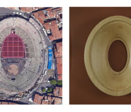 Arena di Verona “Panem et circenses” (foto Google Earth)