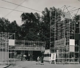 Mostra "VIta all'aria aperta" (1952, © Archivio Lavarello)