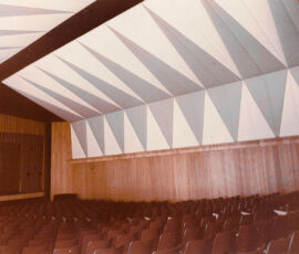 Sala del cinema teatro Cornigliano a Genova (1958, © Archivio Lavarello)