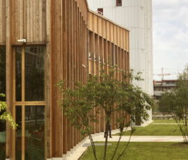 Spazio comune della Casa dei ricercatori (