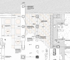 Progetto architettonico. Inquadramento planimetrico (@Comune Roma)