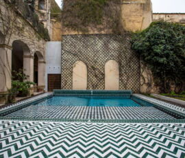 Il Giardino Riad della Embassy of Farm (© Farm Cultural Park)