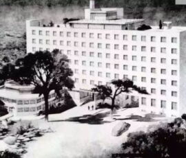 Il Peace Hotel a Pechino, disegno (1953)