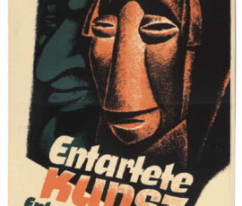 Volantino per mostra Arte degenerata al Künstlerhaus, Vienna, 1939 (© Wien Museum)