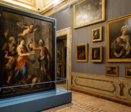 L'allestimento della mostra